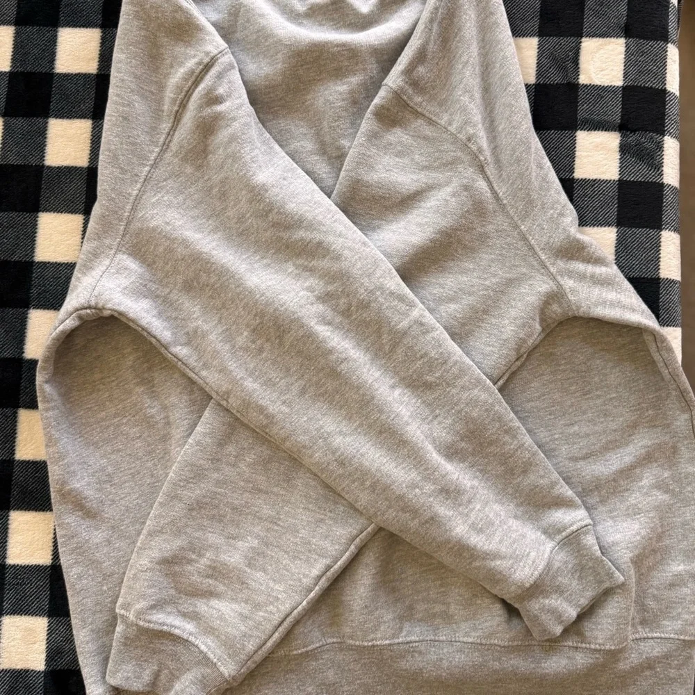 Vineyard Vines Gray and White Striped Turtleneck Dress - Picture 3 of 7